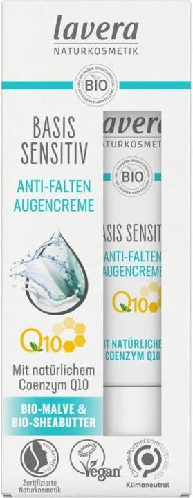 Actual product image Lavera Q10 basis sensitiv (Crème, 15 ml, Day + Night)