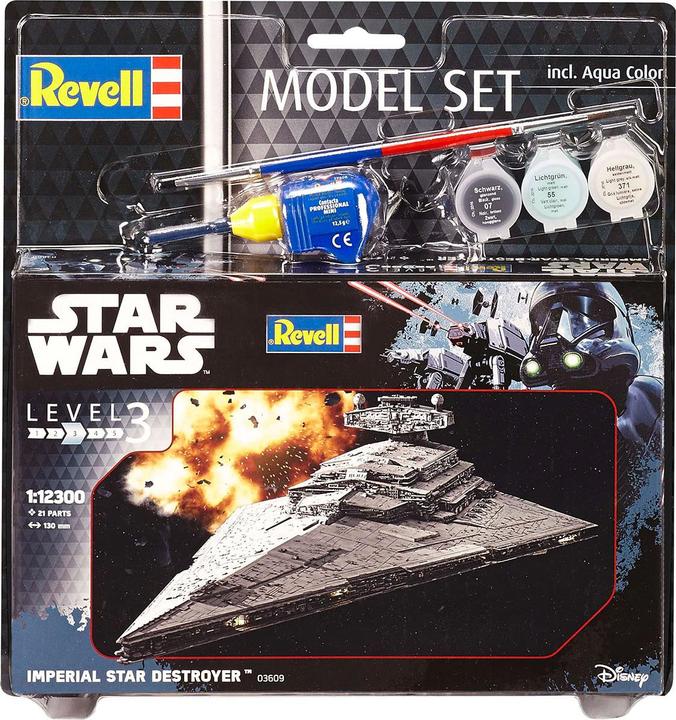 Actual product image Revell Model Set Imperial Star Destroyer