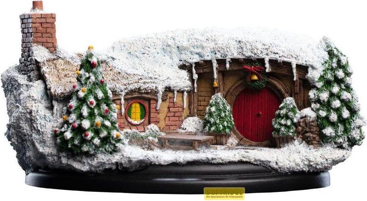 Weta Workshop Le Hobbit Un voyage inattendu statuette 35 Chemin des Trous-du-Talus Christmas Edition 7 cm