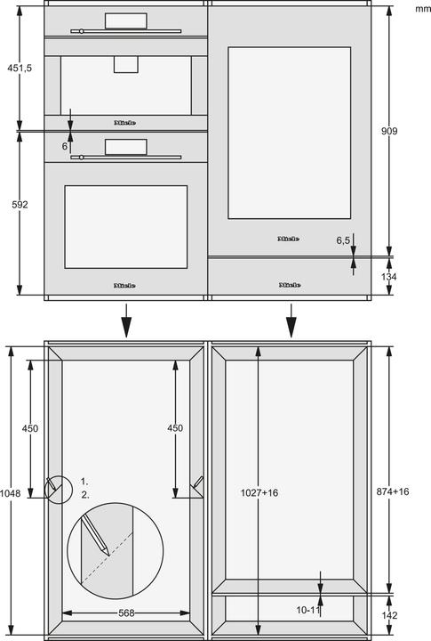 Nährwerte und Zutaten Miele KWT 6422 iG-1 sw EB