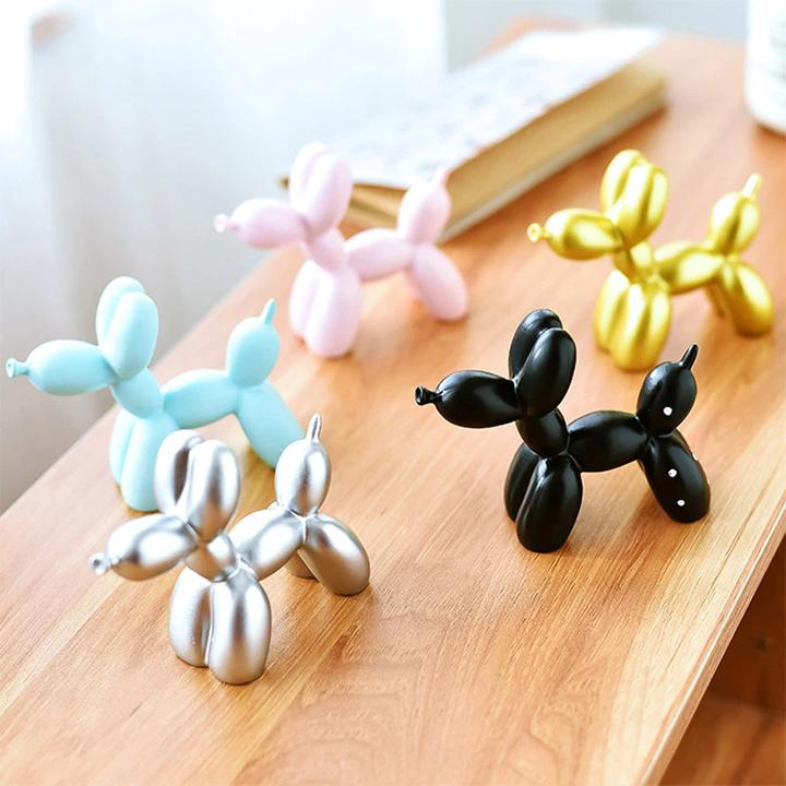 Actual product image PhoneLook Statue rétro déco créative en forme de ballon / design de chien