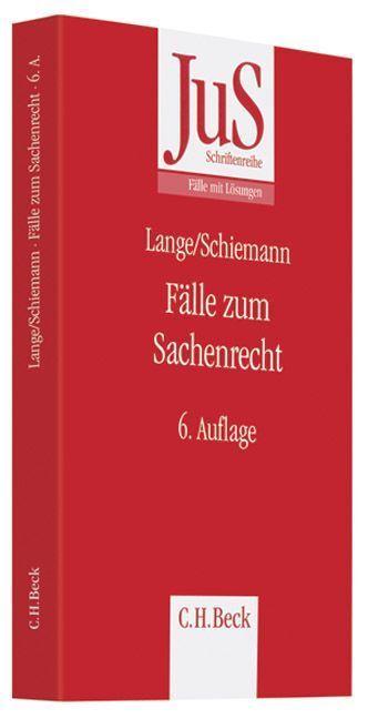 Produktbild Fälle zum Sachenrecht (Gottfried Schiemann, Hermann Lange, 2008)