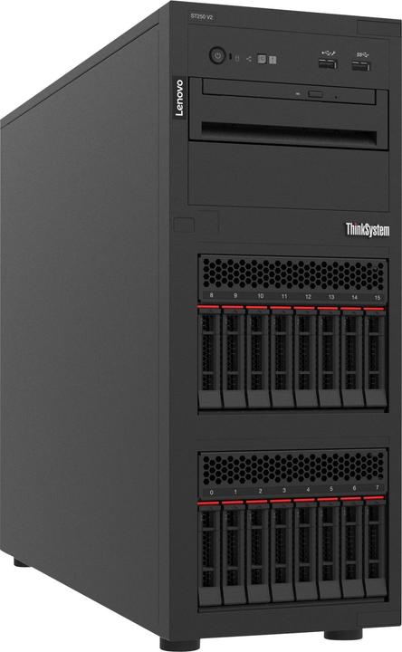 Lenovo ISG ThinkSystem ST250 V2 Xeon E-2356G 6C 3.2GHz 12MB Cache/80W 1x32GB O/B 2.5inch HS 8 5350-8 (Intel Xeon E-2356G, 32 GB, Tower Server)