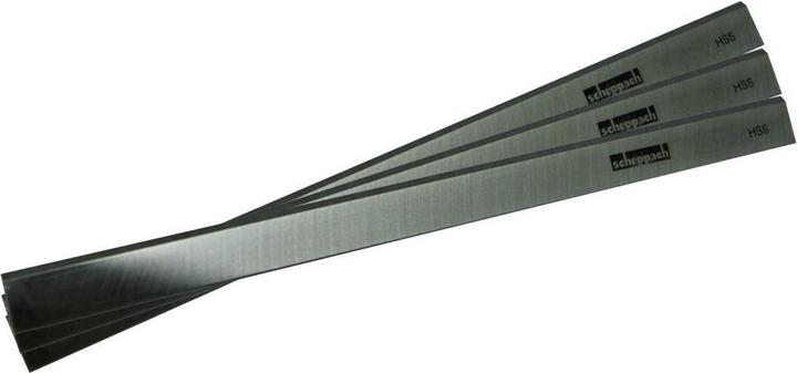 Scheppach 7902200601 HSS-Hobelmessersatz Plana 3.1C, 3 Stück