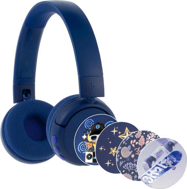 Produktbild Buddyphones kids headphones wireless POPFun (Blue)