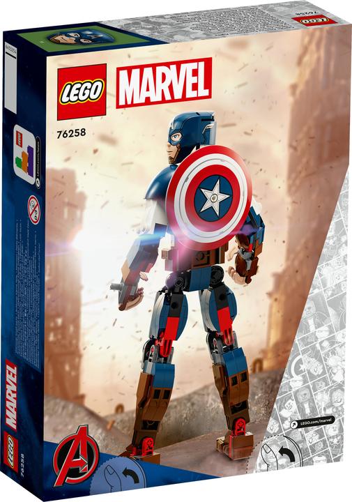 Produktbild LEGO Captain America Baufigur (76258, LEGO Marvel)
