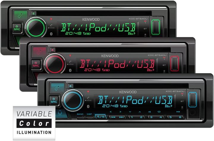 Produktbild Kenwood Corp. Autoradio KDC-BT640U 1 DIN (Android Auto, Apple Carplay)