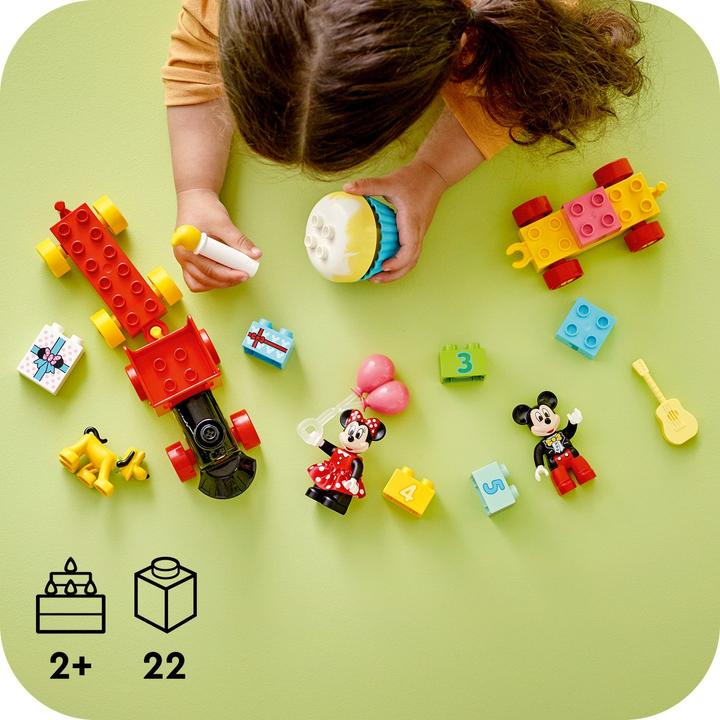 Produktbild LEGO Mickys und Minnies Geburtstagszug (10941)