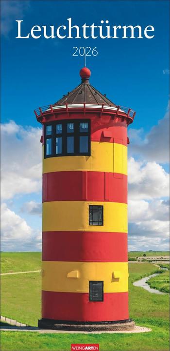 Produktbild Leuchttürme Kalender 2026 (33 x 68 cm, Harter Einband, Deutsch)