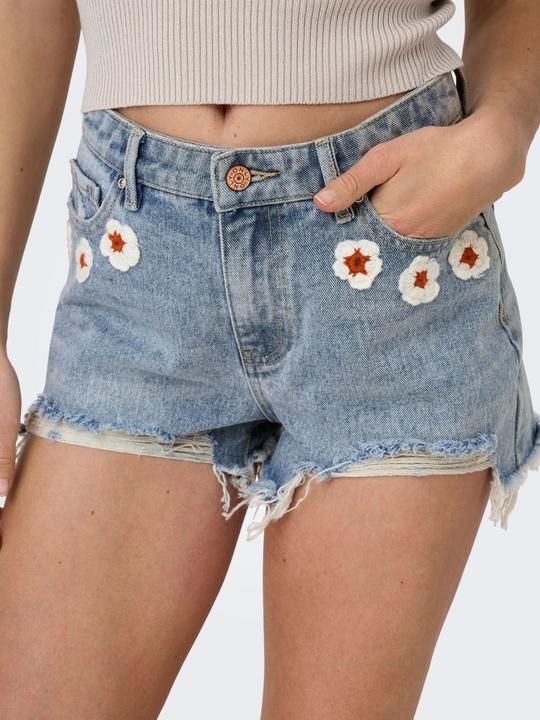 Actual product image Only ONLPACY Hohe Taille Normal geschnitten Jeans-Shorts Jeans-Shorts (L)