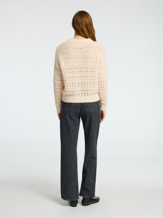Actual product image Selected Femme Häkel-Look Pullover (S)