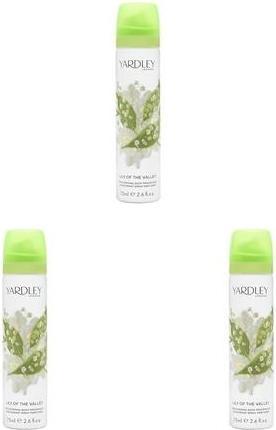 Actual product image Yardley Lily of The Valley by London Body Spray 77 ml (Spray, 77 ml)