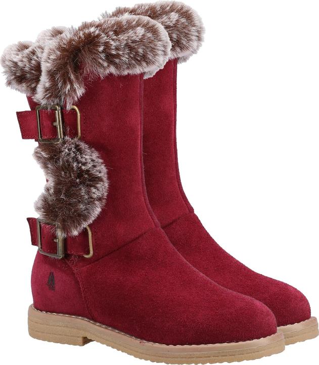Hush Puppies Mädchen Stiefel Mini Megan Wildleder