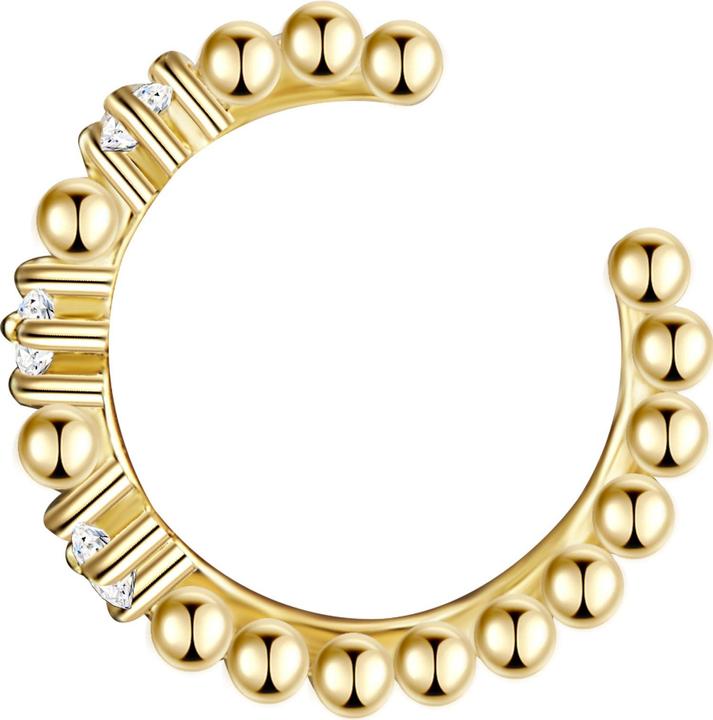 Immagine prodotto Glanzstücke München Donna Argento Cubico Zirconia Oro Giallo - 15900 (Argento)