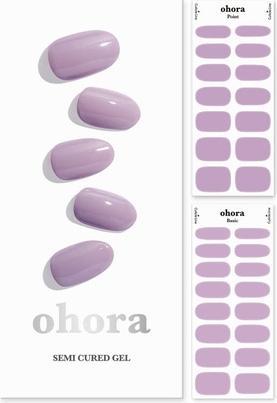 Immagine prodotto Ohora Strisce Gel Semi Polimerizzate Marmellata di Mirtilli - Funziona con qualsiasi lampada per unghie (Colla per unghie, N Marmellata di mirtilli)