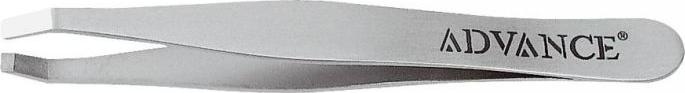 Actual product image Advance Tweezers cranked satin