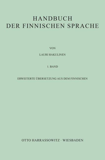 Produktbild Handbuch der finnischen Sprache (Lauri Hakulinen, 1957)