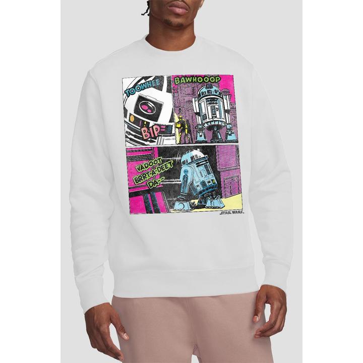 Immagine prodotto Star Wars To The Rescue Felpa R2-D2 Adulto Unisex (XL)