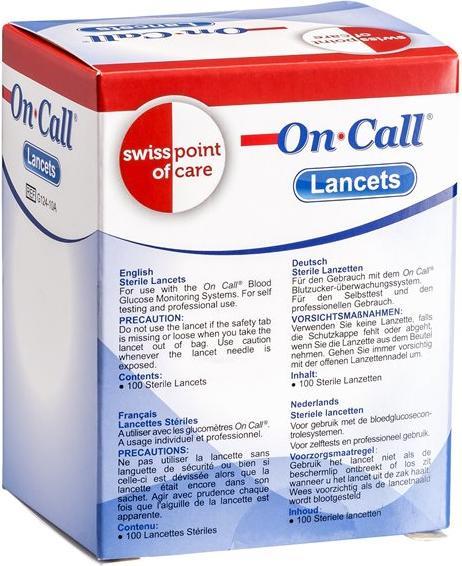 Actual product image Swiss point of care Lancets (Lancets)
