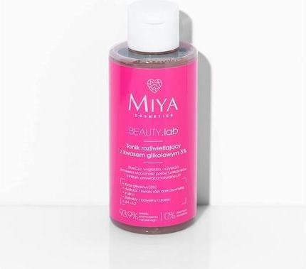 Actual product image Miya Cosmetics Miya - Beauty Lab illuminating tonic with glycolic acid 5% 150ml (Tonic water, 150 ml)