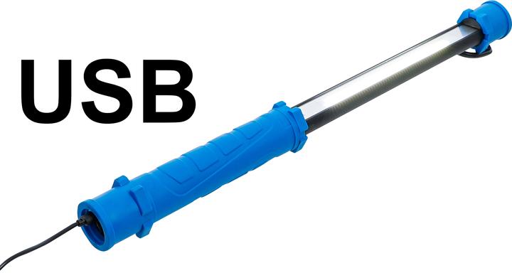 Produktbild BGS COB-LED-Motorhauben-Leuchte mit Akku & Expanderhalterung 2 COB-LED Arbeits-Handleuchten (1500 lm)