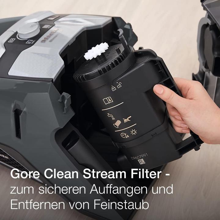 Actual product image Miele With EcoTeQ Plus floor nozzle + AirTeQ floor nozzle