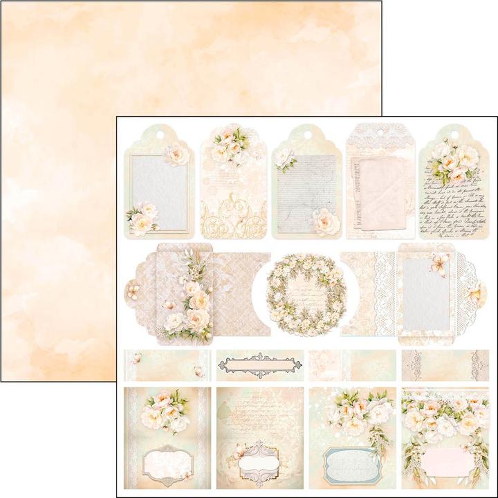 Produktbild Ciao Bella Scrapbook-Papier "Always & Forever", 12 Blatt, 30,5 x 30,5 cm (190 g/m², 12 x)