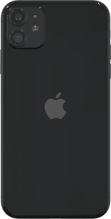 Produktbild Renewd iPhone 11 (64 GB, Schwarz, 6.10", 12 Mpx, Dual SIM, A / Wie neu)