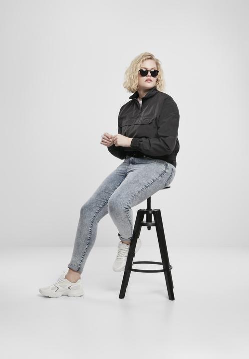 Produktbild Urban Classics Ladies Cropped Crinkle Nylon Pull Over Jacket (XXL)