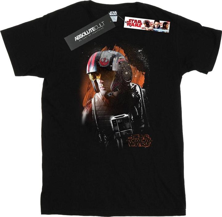 Star Wars The Last Jedi Poe Dameron Brushed TShirt (M)