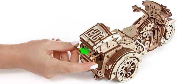 Image du produit Eco Wood Art Kit de maquette 3D en bois - Moto trike