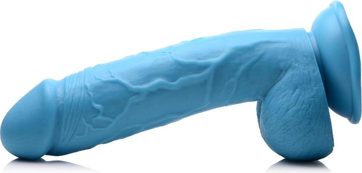 Image du produit Pop Peckers Poppin Dildo 20 cm - Blue