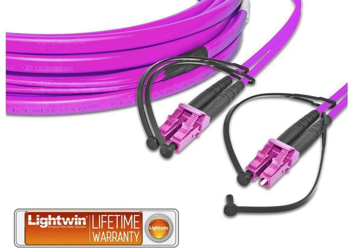 Actual product image Lightwin LWL Duplex Patch Cable (CAT7, 2 m)