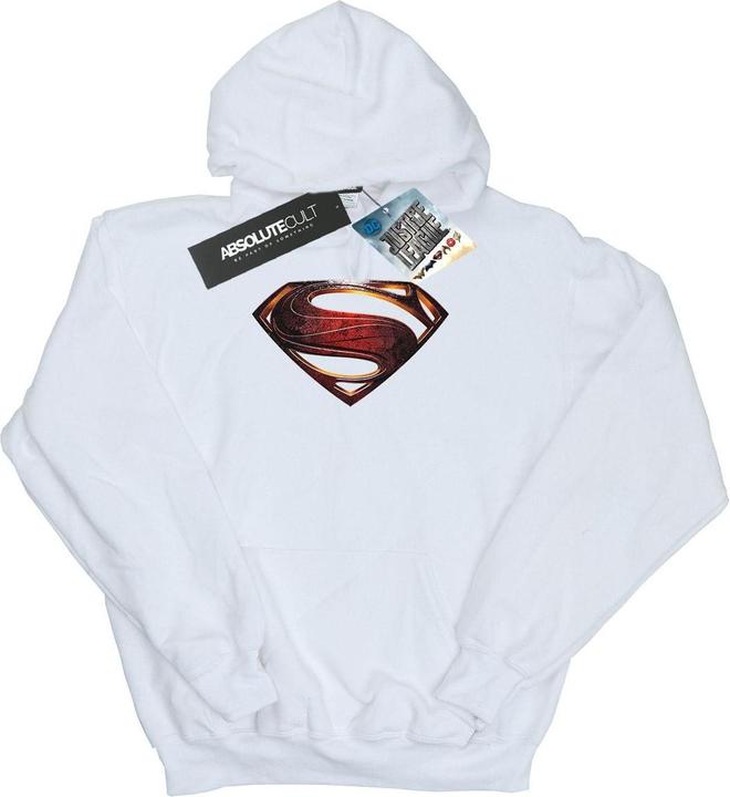Justice League Movie Superman Emblem Kapuzenpullover (XL)