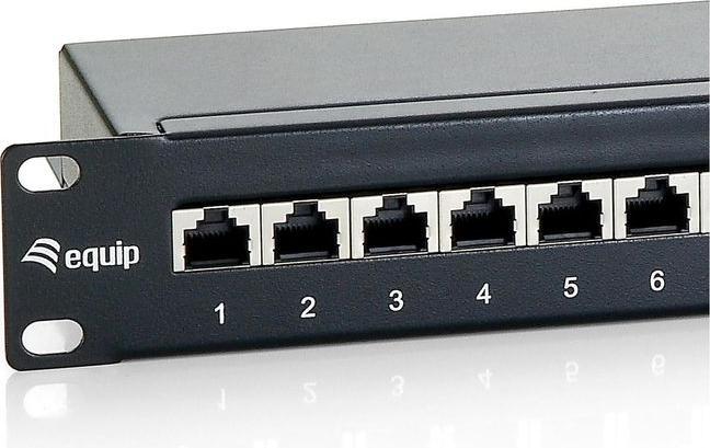 Produktbild equip 19" Patchpanel: 24 Port, 1HE