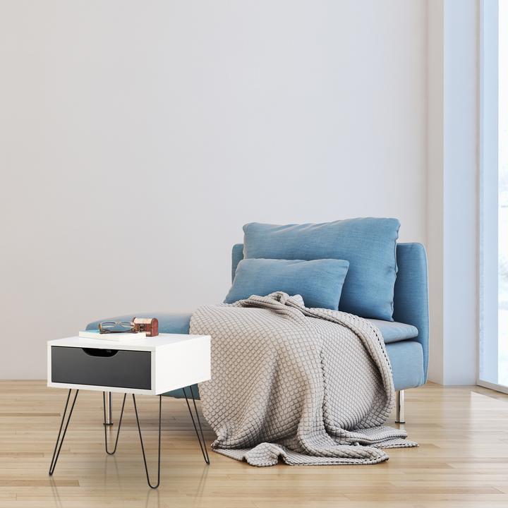 Image du produit Relaxdays Table de chevet (40 x 40 x 44 cm)