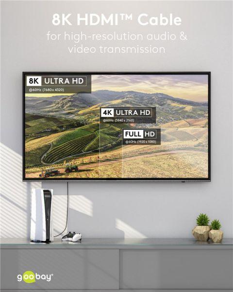 Actual product image Goobay HDMI (Typ A) — HDMI (Typ A) (3 m, HDMI)