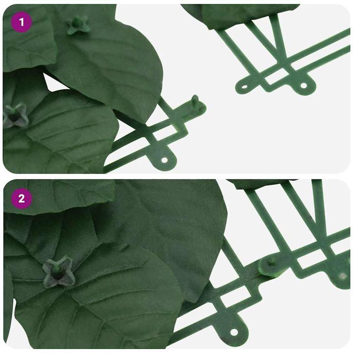Produktbild VidaXL Balkon-Sichtschutz mit Blättern (150 cm)