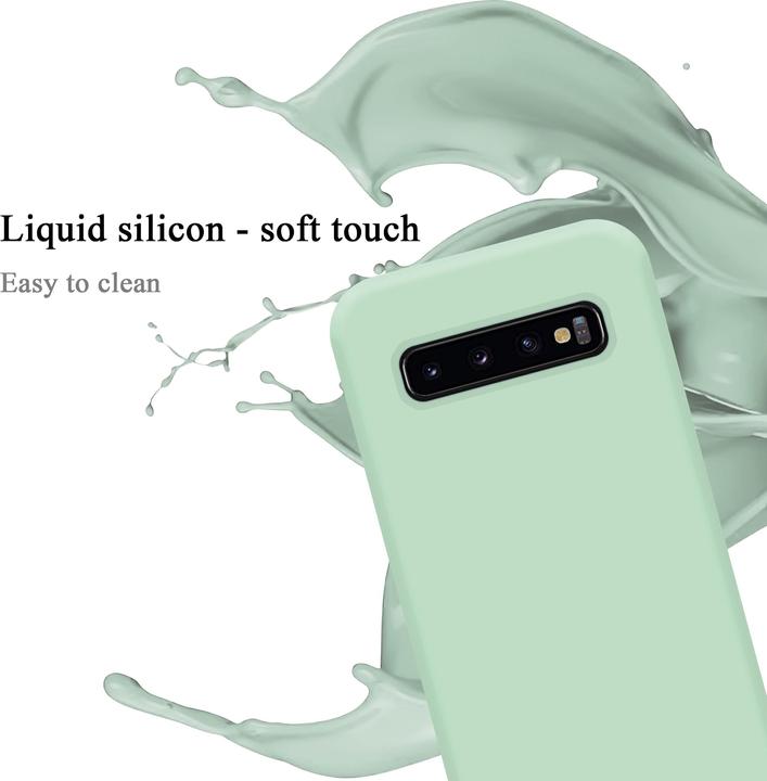 Actual product image Cadorabo TPU Liquid Silicone Case Cover (Samsung Galaxy S10)