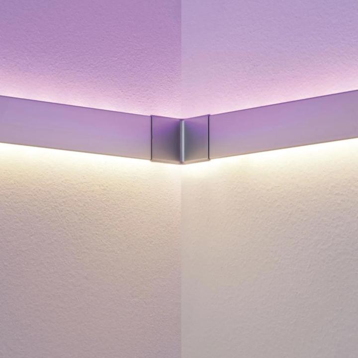 Actual product image Paulmann Stripe Profile Duo Corner Piece