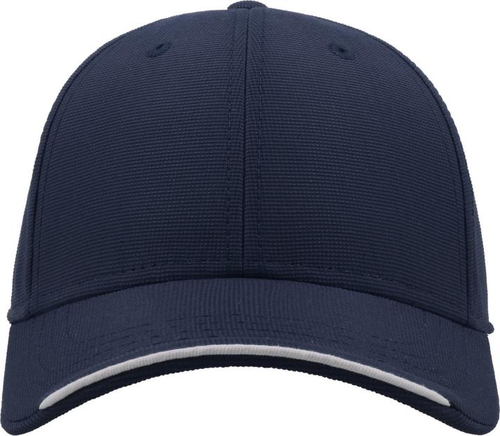 Actual product image Atlantis Estoril 6 Panel Jacquard Recycled Baseball Cap (One size)