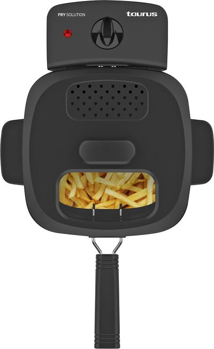 Image du produit Taurus Fry Solution, Friteuse profonde, 1.5 L, 150 °C, 190 °C, Simple, Noir, Acier inoxydable