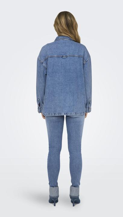Immagine prodotto Only Vestibilità regolare Collo a camicia Polsini con bottone Spalla bassa Camicia in denim Camicia in (XL)