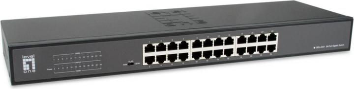 Actual product image LevelOne Switch 24x GE GEU-2431 Rack Mount Kit (24 Ports)