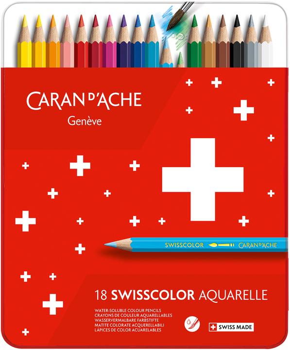Immagine prodotto Caran d'Ache Swisscolor (Multicolore, 18 x)