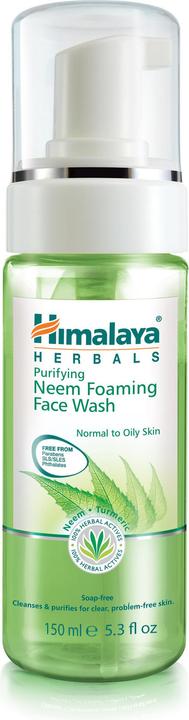 Himalaya Herbals Purifying Neem Foaming Face Wash Prevents Pimples Purifies Cleanses All Skin Type 150ml (Schaum, 150 ml)