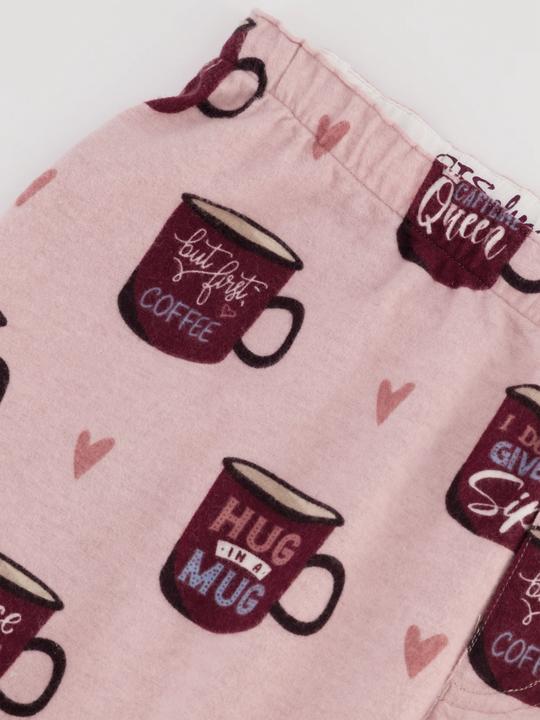 Actual product image Pj Salvage Pyjama bottom pink/small patterned (XS)