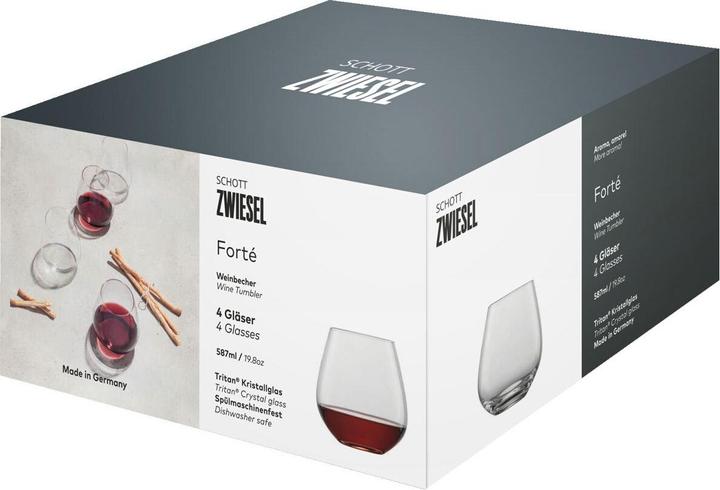 Produktbild Schott Zwiesel Forté Weinbecher (58.70 cl, 4 Gläser, Weissweingläser)