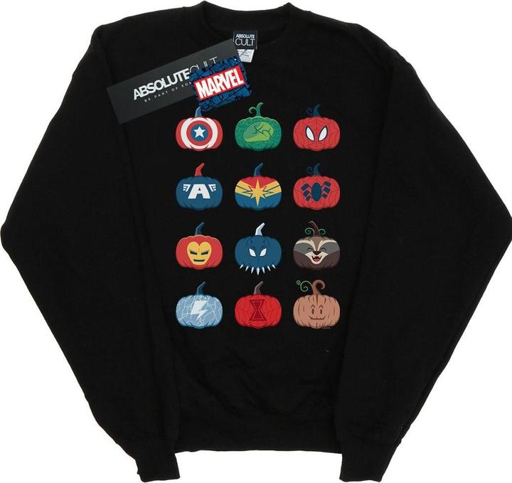 Avengers Pumpkin Icons Sweatshirt (L)
