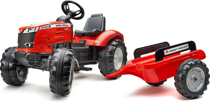 Falk Toys Massey Ferguson Traktor + Anh. L
